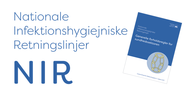NIR er udarbejdet med henblik på tilpasning og ajourføring af infektionshygiejniske retningslinjer på sygehuse og i primærsektoren. Link til samlet NIR oversigt